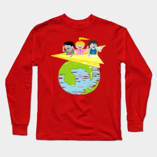 zoom for kids Long Sleeve T-Shirt